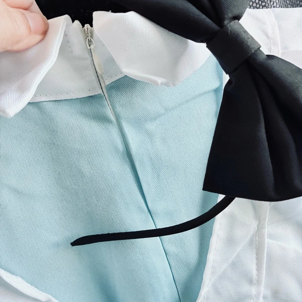 NWOT! Blue and White Maid Dress Costume